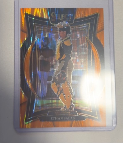 2025 Panini Select #17 Ethan Salas — front