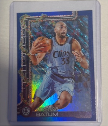 2025-26 Topps Holiday #H116 Nicolas Batum — front