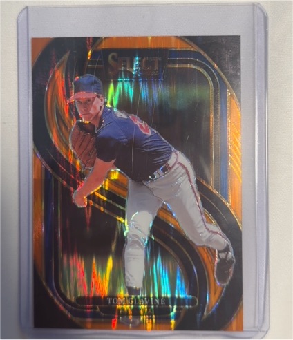 2025 Panini Select #158 Tom Glavine — front