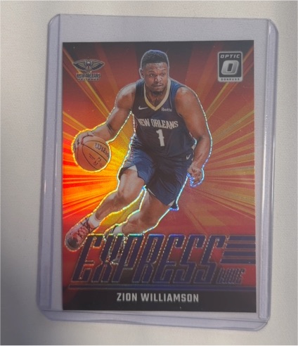 2024-25 Panini Donruss Optic #20 Zion Williamson Express Lane — front