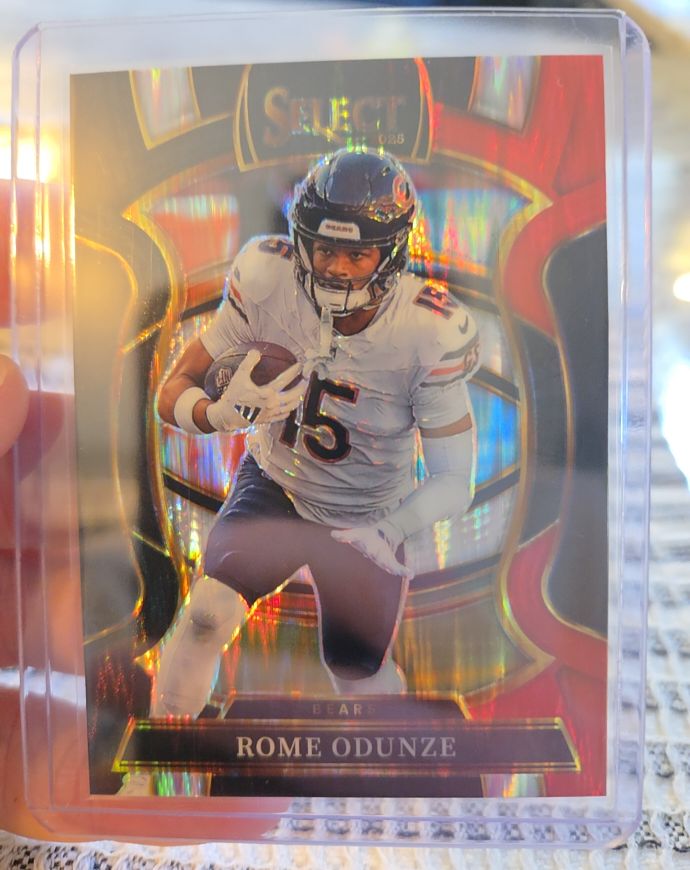 2025 Panini Select #74 Rome Odunze — front