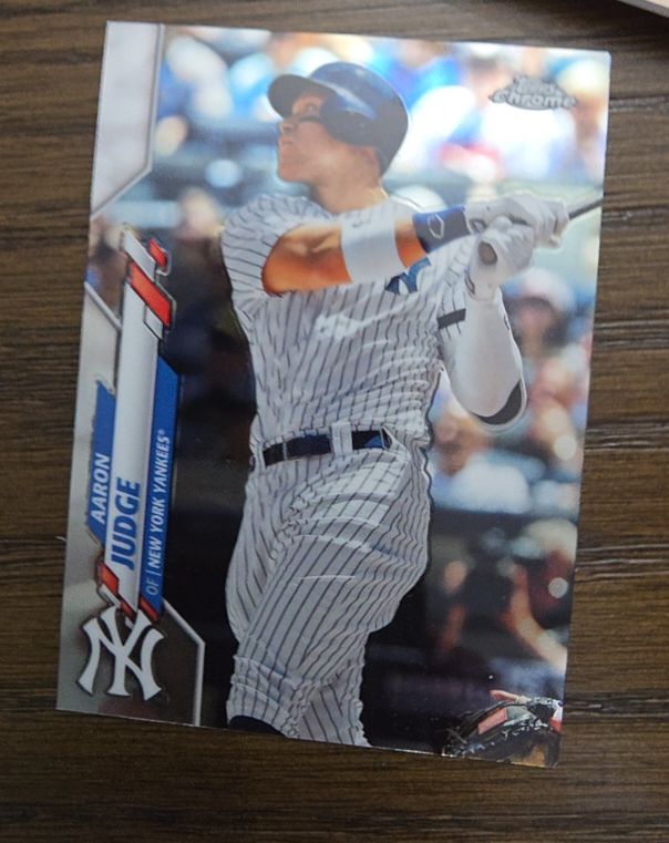 2020 Topps Chrome #50 Aaron Judge — front