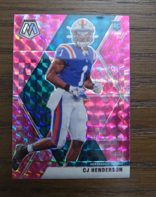 2020 Panini Mosaic #246 CJ Henderson — front