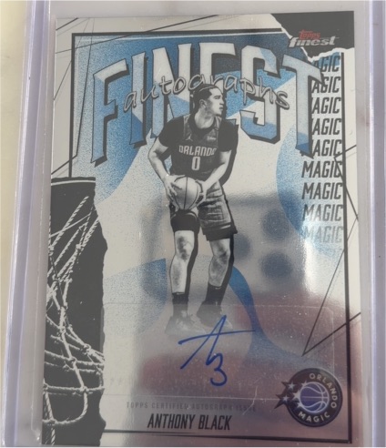 2025-26 Topps Finest #FAU-AB Anthony Black — front