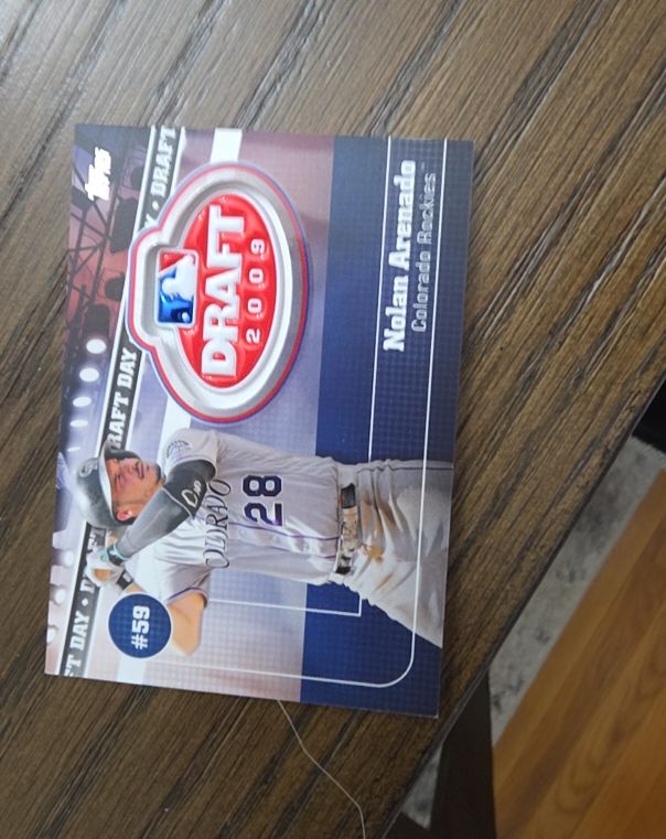 2020 Topps Draft Day Medallions #DDM-NA Nolan Arenado — front