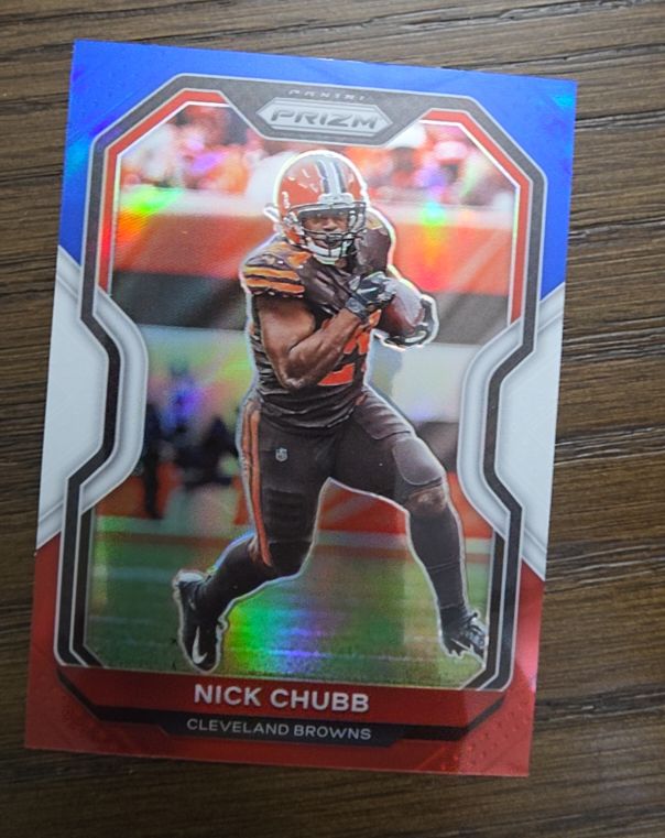 2020 Panini Prizm #59 Nick Chubb — front