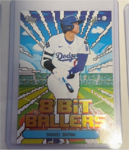 2026 Topps Series 1 #8B-7 Shohei Ohtani 8 Bit Ballers Insert — front
