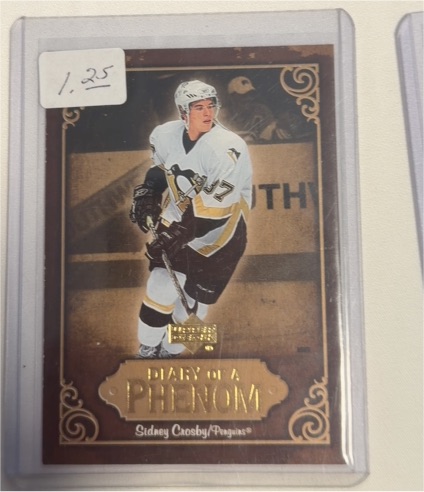 2005-06 Upper Deck Diary of a Phenom #DP15 Sidney Crosby — front