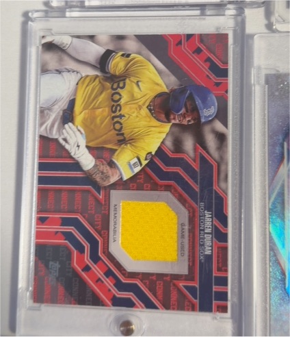 2025 Topps Series 1 City Connect #CC-JD Jarren Duran — front