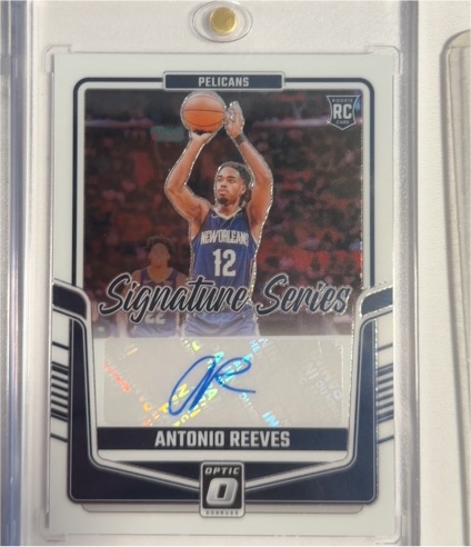 2024-25 Panini Donruss Optic #SS-RES Antonio Reeves Signature Series — front