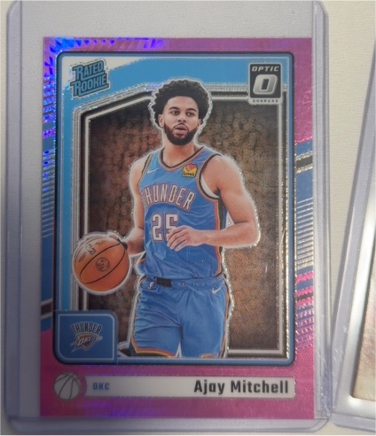 2024-25 Panini Donruss Optic #274 Ajay Mitchell — front