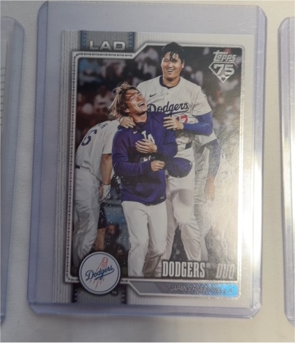 2026 Topps Series 1 #265 Dodgers Duo — front