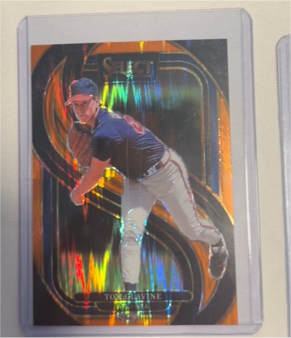 2025 Panini Select #158 Tom Glavine — front