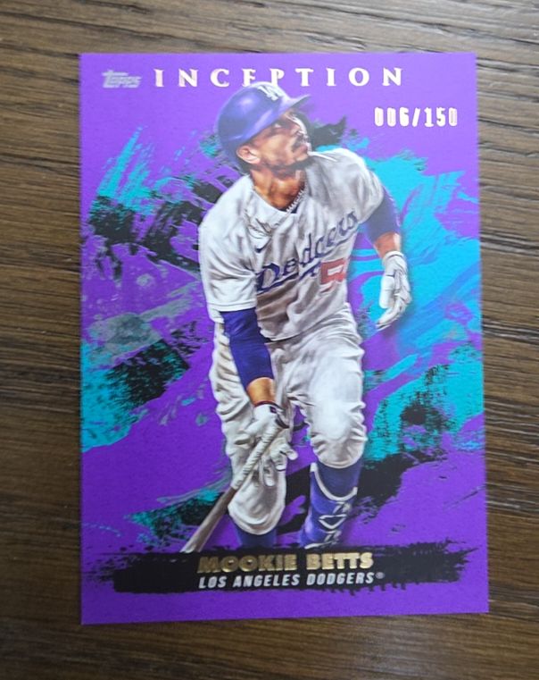 2021 Topps Inception #31 Mookie Betts — front