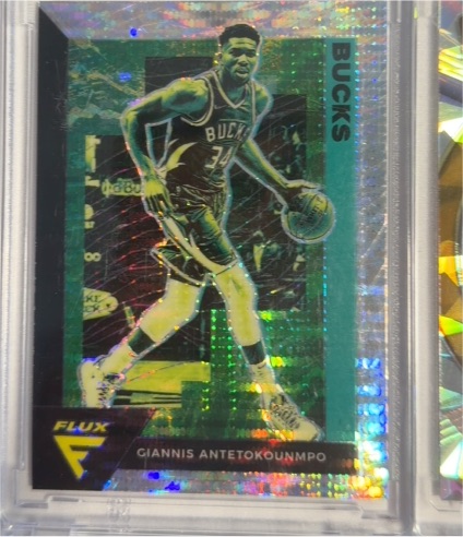 2020-21 Panini Flux #97 Giannis Antetokounmpo — front