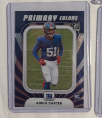 2025 Panini Donruss Optic #12 Abdul Carter — front