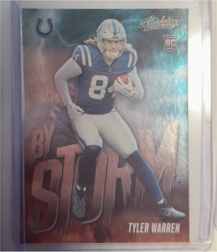2025 Panini Absolute By Storm #20 Tyler Warren — front