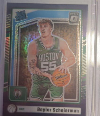 2024 Panini Donruss Optic #263 Baylor Scheierman — front