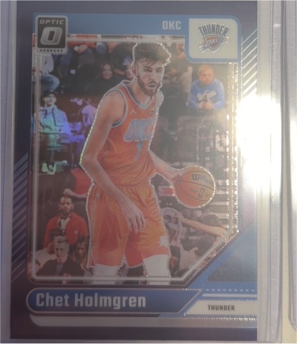 2024-25 Panini Donruss Optic #23 Chet Holmgren — front