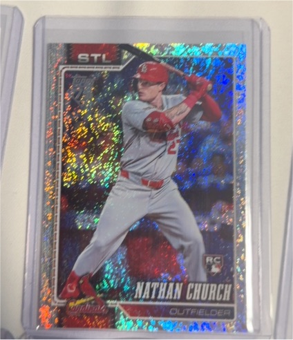 2026 Topps Series 1 #24 Nathan Church — front