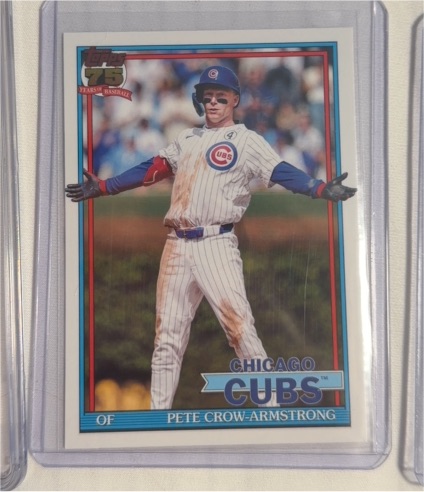 2026 Topps Series 1 35th Anniversary 1991 #T91-64 Pete Crow-Armstrong — front
