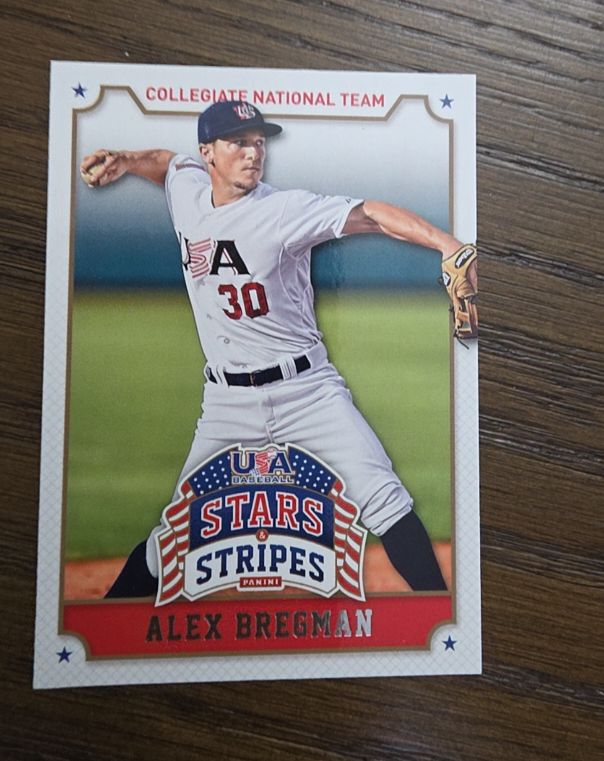 2015 Panini Stars & Stripes #6 Alex Bregman — front
