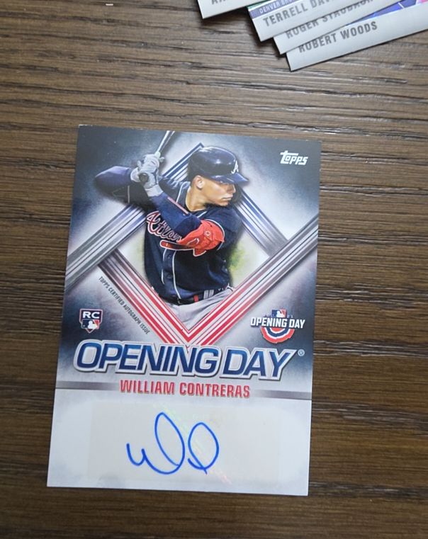 2021 Topps Opening Day #ODA-WC William Contreras — front