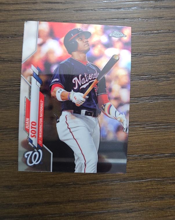 2020 Topps Chrome #12 Juan Soto — front