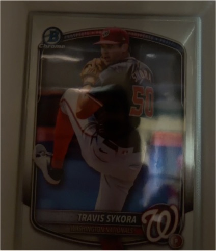 2025 Bowman Draft Chrome #BDC-137 Travis Sykora — front