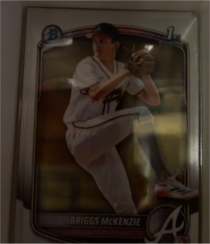 2025 Bowman Draft Chrome #BDC-81 Briggs McKenzie — front