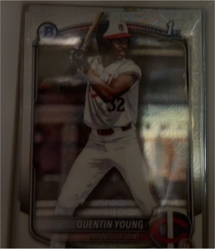 2025 Bowman Draft #BDC-92 Quentin Young — front