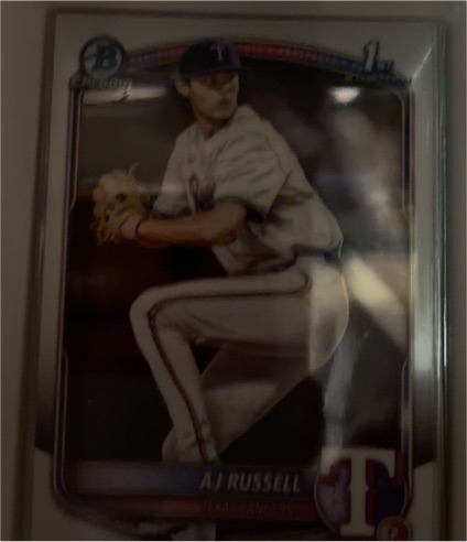 2025 Bowman Draft Chrome #BDC-51 AJ Russell — front