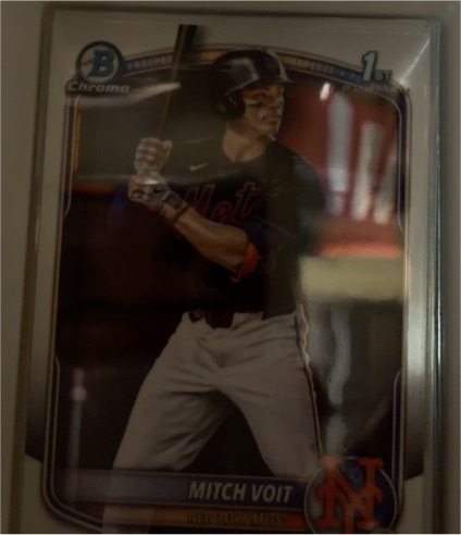 2025 Bowman Draft Chrome #BDC-71 Mitch Voit — front