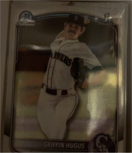 2025 Bowman Draft Chrome #BDC-101 Griffin Hugus — front