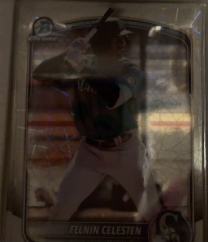 2025 Bowman Draft Chrome #BDC-103 Felnin Celesten — front