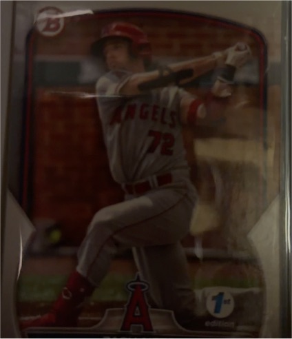 2015 Bowman #50 Los Angeles Angels Player — front