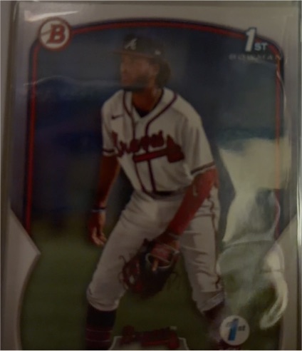 2015 Bowman #BP71 Ozzie Albies — front