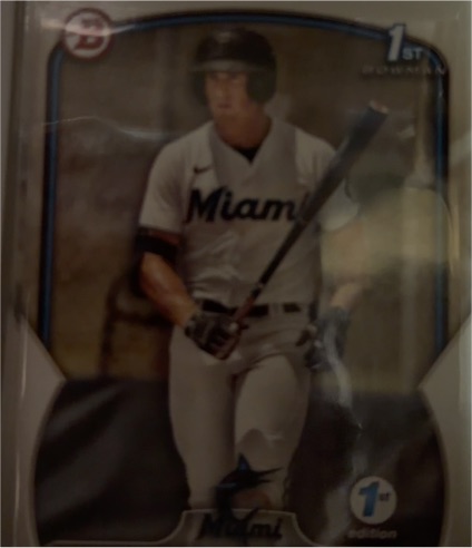 2015 Bowman 1st Bowman Miami Marlins — front