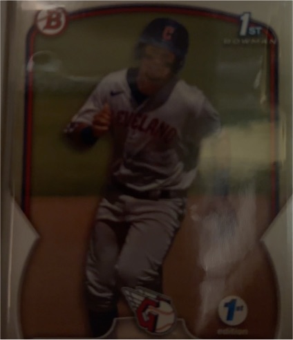 2014 Bowman #1st Bowman Cleveland Indians Player — front