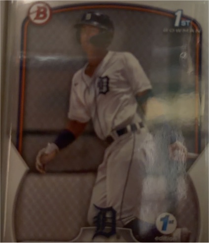 2014 Bowman 1st Bowman Detroit Tigers Baseball Card — front