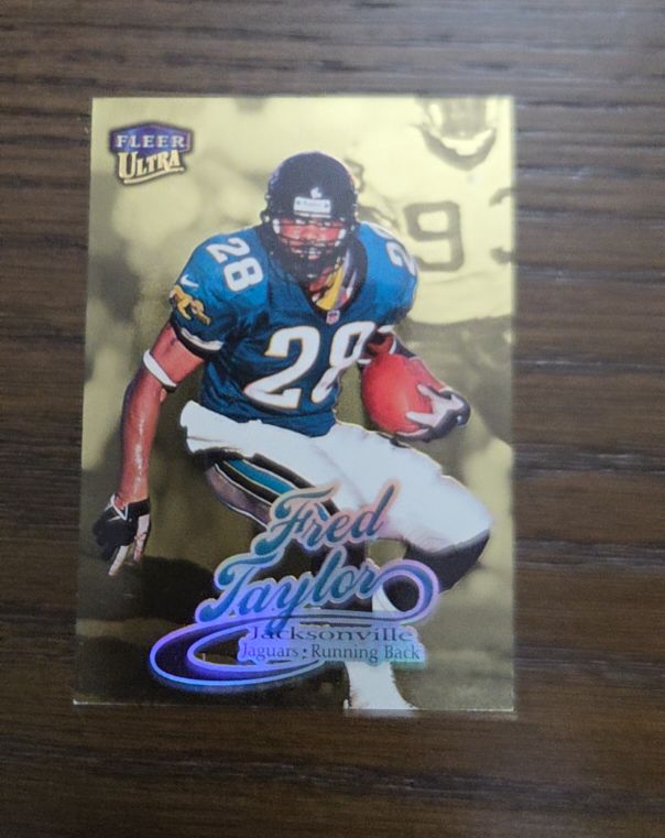 1999 Fleer Ultra #247G Fred Taylor Jacksonville Jaguars — front