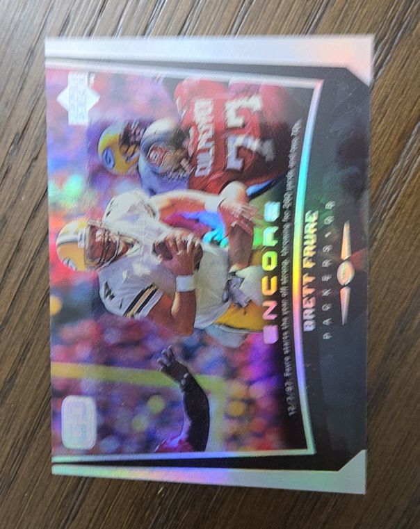 1998 Upper Deck Encore #71 Brett Favre Green Bay Packers — front