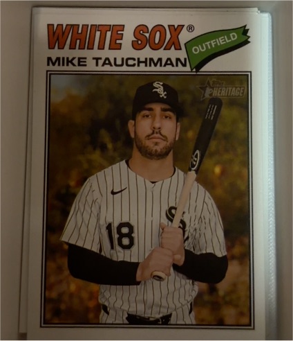 2026 Topps Heritage #90 Mike Tauchman — front