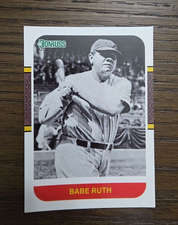 2021 Donruss Retro 1987 #228 Babe Ruth — front
