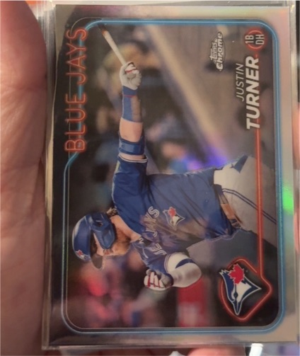 2024 Topps Chrome #248 Justin Turner — front