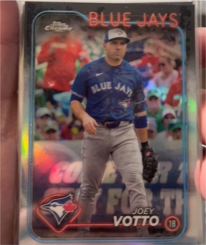 2024 Topps Chrome #171 Joey Votto — front