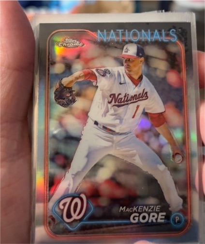 2024 Topps Chrome #94 Mackenzie Gore — front