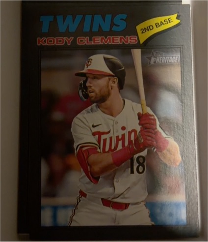 2026 Topps Heritage #321 Kody Clemens — front