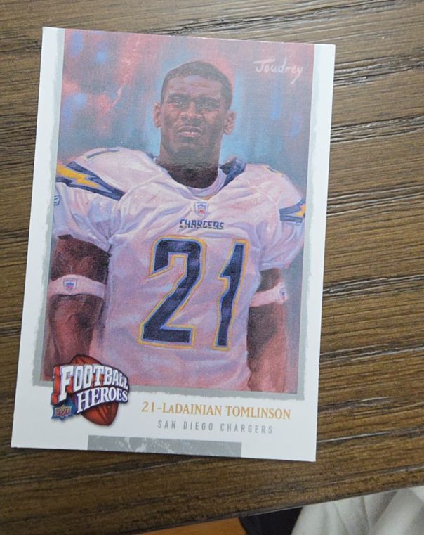 2008 Upper Deck Heroes #57 LaDainian Tomlinson — front