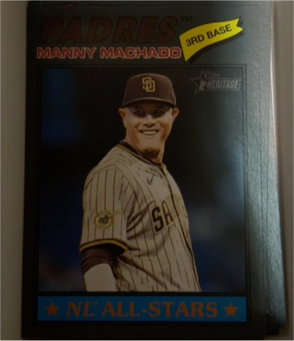 2026 Topps Heritage #143 Manny Machado — front